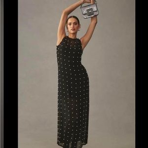 Tanvi Kedia Sheer pearl dress